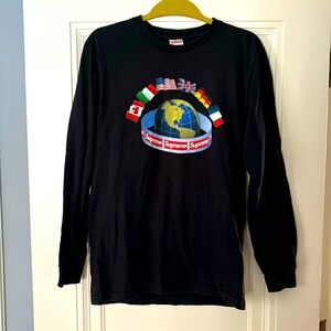 Men's long sleeved SUPREME T-shirt
